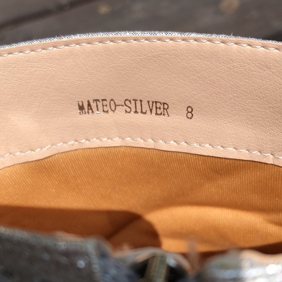 8 Disco Sparkle Azalea Wang Rhinestone Boots Platform Halloween Costume Bowie - Picture 3 of 10